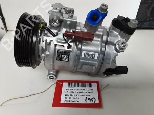 Used AC compressor VW GOLF VIII (CD1, DA1) 2.0 TDI (116 hp) 26129299
