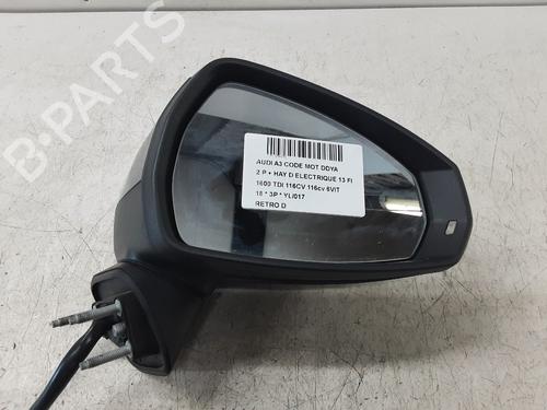 Used Right mirror AUDI A3 (8V1, 8VK) 1.6 TDI (115 hp) 28383215