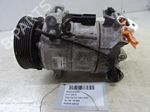 Used AC compressor AC compressor RENAULT GRAND SCÉNIC IV (R9_) 1.3 TCe 115 (R9N9) (115 hp) 20271127 20271127