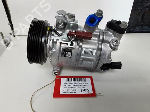 Used AC compressor VW GOLF VIII (CD1, DA1) 2.0 TDI (116 hp) 26129301