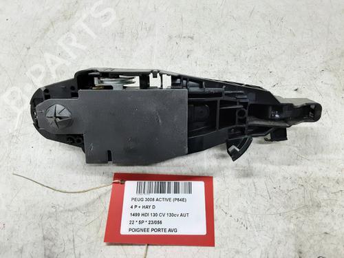 Front left exterior door handle PEUGEOT 3008 II SUV (MC_, MR_, MJ_, M4_) 1.5 BlueHDi 130 | BP20280463C128 