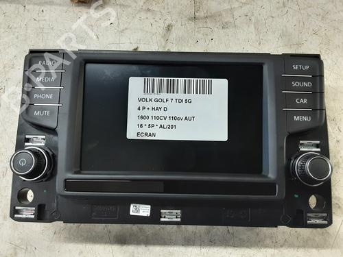 Used Display monitor Display monitor VW GOLF VII (5G1, BQ1, BE1, BE2) 1.6 TDI (110 hp) 20279204 20279204