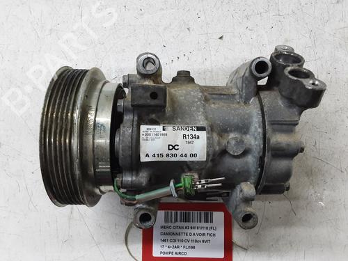 Used AC compressor AC compressor MERCEDES-BENZ CITAN Box Body/MPV (W415) 111 CDI (415.603, 415.605) (110 hp) 32248489 32248489