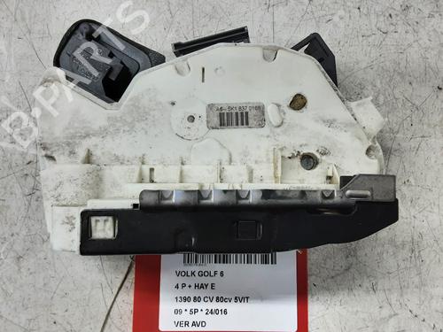 Used Front right lock VW GOLF VI (5K1) 1.4 (80 hp) 28170983