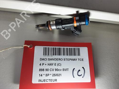 Used Injector DACIA SANDERO II TCe 90 (B8M1, B8MA, B8AC) (90 hp) 28144257
