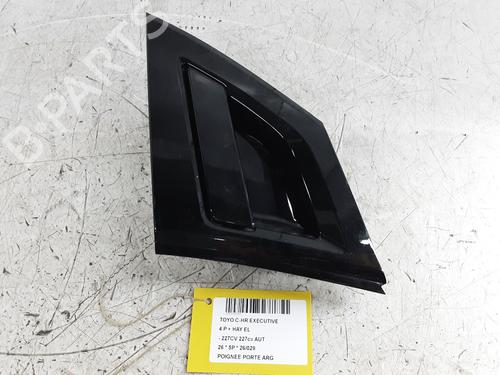Used Rear left exterior door handle Rear left exterior door handle TOYOTA C-HR (_X2_, _H2_) PHEV (MAXH21) (223 hp) 37407218 37407218