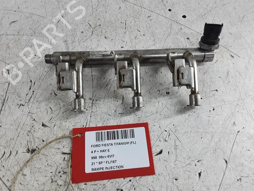 Used Injection rail Injection rail FORD FIESTA VII (HJ, HF) 1.0 EcoBoost (101 hp) 32248818 32248818