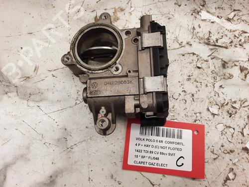Used Throttle body Throttle body VW POLO V (6R1, 6C1) 1.4 TDI (90 hp) 40047294 40047294