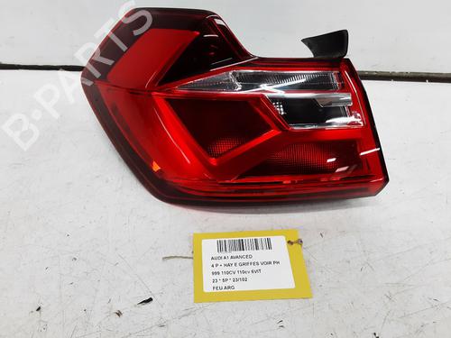 Used Left taillight Left taillight AUDI A1 Sportback (GBA) 30 TFSI (110 hp) 40127883 40127883