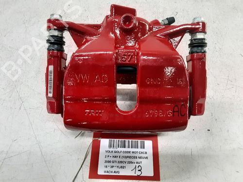left-front-brake-caliper-vw-golf-vii-5g1-bq1-be1-be2-2012-2013-2014-2015-2016-2017-2018-2019-2020-2021-25208338 main image