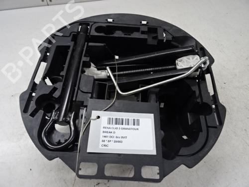 Reservehjul kit Reservehjul kit RENAULT CLIO III Grandtour (KR0/1_) 1.5 dCi (KR0G) (68 hp) 39055985 39055985