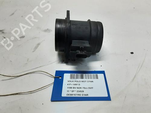 Used Mass air flow sensor VW POLO V (6R1, 6C1) 1.2 TDI (75 hp) 20280052