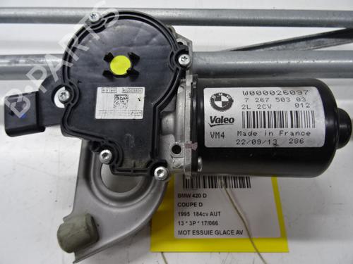 Used Front wiper motor BMW 4 Coupe (F32, F82) 420 d (184 hp) 20270760