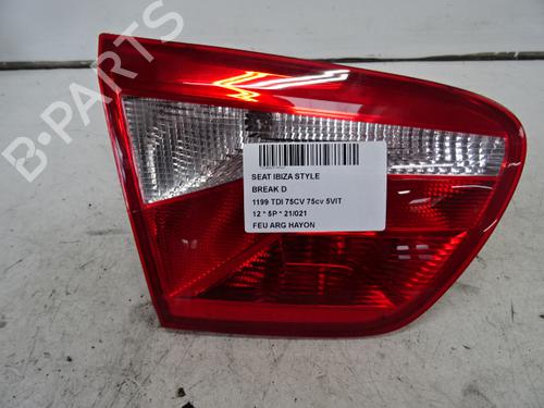 Used Left tailgate light Left tailgate light SEAT IBIZA IV (6J5, 6P1) 1.2 TDI (75 hp) 39051267 39051267