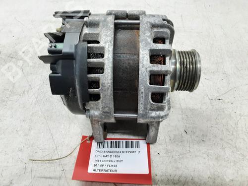 Used Alternator DACIA SANDERO II TCe 90 (B8M1, B8MA, B8AC) (90 hp) 32248108