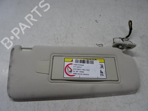 Used Right sun visor Right sun visor LAND ROVER RANGE ROVER EVOQUE (L538) 2.2 D 4x4 (150 hp) 39055730 39055730