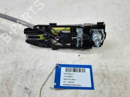 Front left exterior door handle VW GOLF VII (5G1, BQ1, BE1, BE2) 1.8 TSI | BP20279087C128 