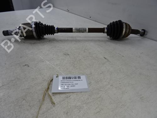 Used Left front driveshaft Left front driveshaft RENAULT KANGOO Express (FW0/1_) 1.5 dCi 75 (FW07, FW10, FW04) (75 hp) 29168176 29168176
