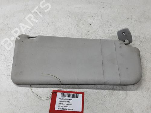 Used Right sun visor PEUGEOT PARTNER Box Body/MPV 1.6 HDi (90 hp) 28171023