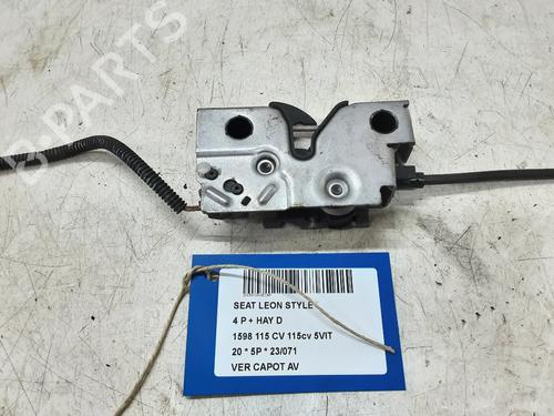 Used Hood lock SEAT LEON (5F1) 1.6 TDI (115 hp) 20280008
