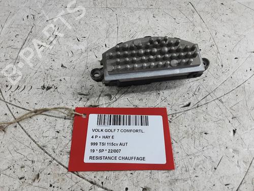 Used Heater resistor Heater resistor VW GOLF VII (5G1, BQ1, BE1, BE2) 1.0 TSI (115 hp) 33007554 33007554