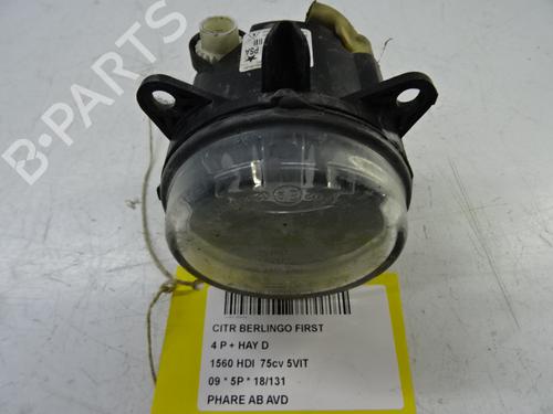 Used Right front fog light Right front fog light CITROËN BERLINGO / BERLINGO FIRST MPV (MF_, GJK_, GFK_) 1.6 HDI 75 (MF9HW, GJ9HWC, GF9HWC, GN9HWC) (75 hp) 39054916 39054916