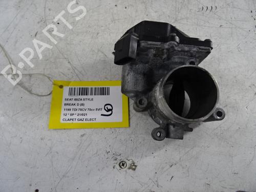 Used Throttle body Throttle body SEAT IBIZA IV (6J5, 6P1) 1.2 TDI (75 hp) 39057202 39057202