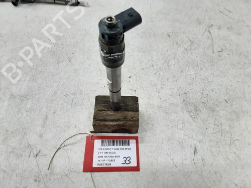 Used Injector VW GOLF VII (5G1, BQ1, BE1, BE2) 2.0 TDI (150 hp) 28472593