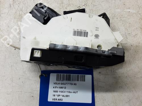 Used Rear right lock VW GOLF VII (5G1, BQ1, BE1, BE2) 1.6 TDI (110 hp) 20279122