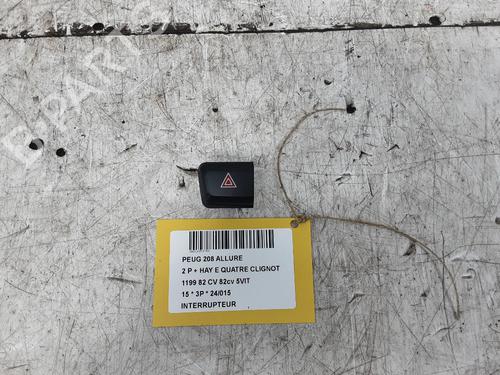 Used Switch Switch PEUGEOT 208 I (CA_, CC_) 1.2 VTI 82 (82 hp) 36365466 36365466