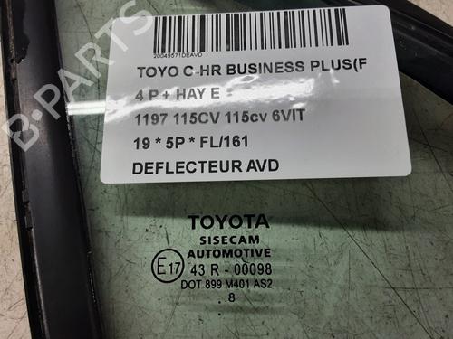 Front right door window TOYOTA C-HR (_X1_) 1.2 (NGX10_, NGX10R) | BP32245240C19