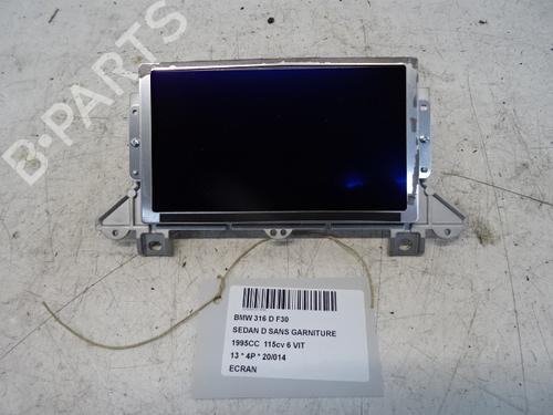 Used Display monitor BMW 3 (F30, F80) 316 d (116 hp) 20274355