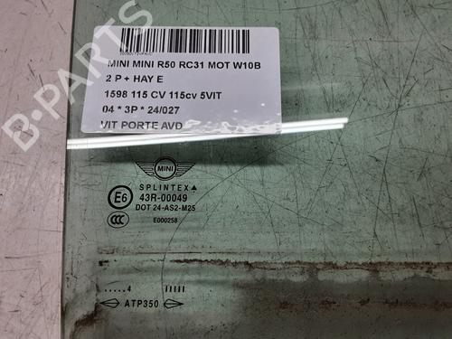 Front right door window MINI MINI (R50, R53) Cooper | BP24135222C19 