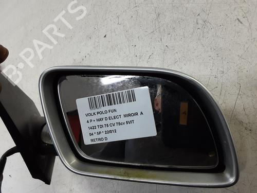 Right mirror VW POLO (9N_, 9A_) 1.4 TDI | BP22176557C27 