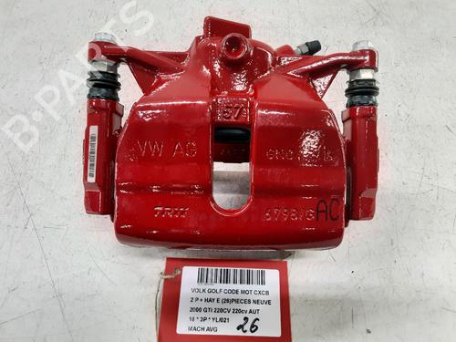 Used Left front brake caliper VW GOLF VII (5G1, BQ1, BE1, BE2) 2.0 GTI (220 hp) 25208351