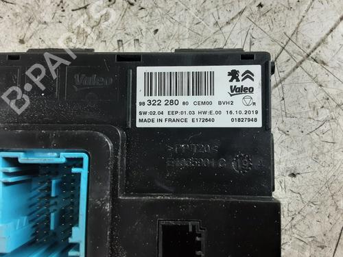 Control unit PEUGEOT PARTNER Box Body/MPV (K9) 1.5 BlueHDi 100 | BP32629715M11