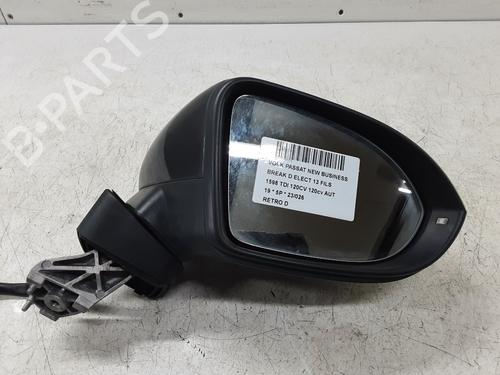 Bakspejl Højre VW PASSAT B8 Variant (3G5, CB5) 1.6 TDI (120 hp) 20285687