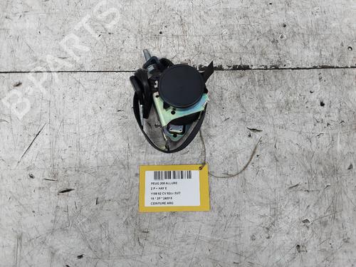 Used Rear left seatbelt Rear left seatbelt PEUGEOT 208 I (CA_, CC_) 1.2 VTI 82 (82 hp) 36365441 36365441