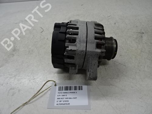 Used Alternator Alternator TOYOTA YARIS (_P13_) 1.0 (KSP130_, KSP130) (69 hp) 20270366 20270366