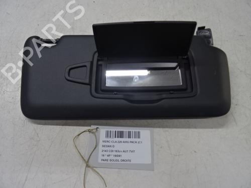 Used Right sun visor MERCEDES-BENZ CLA Coupe (C117) CLA 220 CDI / d (117.303) (163 hp) 20274551