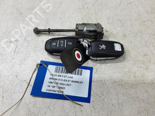 Used Ignition barrel PEUGEOT 508 SW II (FC_, FJ_, F4_) 2.0 BlueHDi 160 (163 hp) 20273824