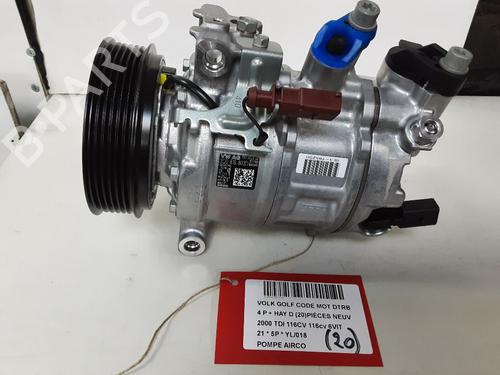 Compresseur AC VW GOLF VIII (CD1, DA1) 2.0 TDI (116 hp) 28603963