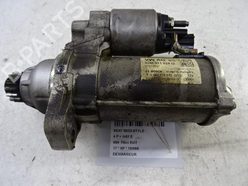 Used Starter SEAT IBIZA V (KJ1, KJG) 1.0 (75 hp) 20270201