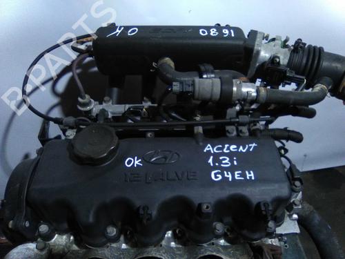 Used Engine Engine HYUNDAI ACCENT I (X-3) 1.3 (75 hp) 19846270 19846270