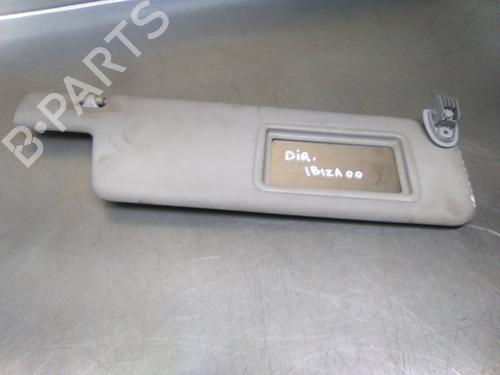 Used Right sun visor Right sun visor SEAT IBIZA II (6K1) 1.4 i (60 hp) 19847625 19847625