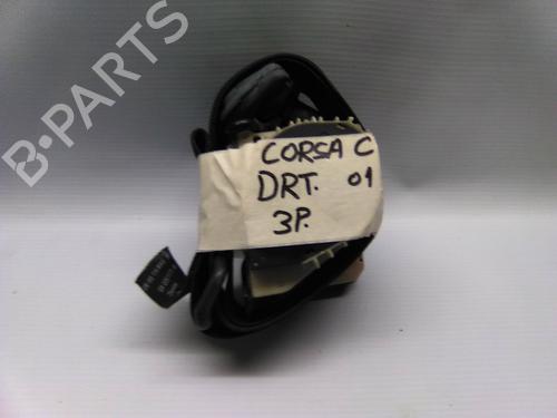 Used Front right seatbelt Front right seatbelt OPEL CORSA C (X01) 1.0 (F08, F68) (58 hp) 19848618 19848618