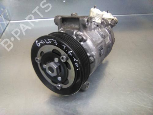 Used AC compressor AC compressor VW GOLF VII (5G1, BQ1, BE1, BE2) 1.6 TDI (105 hp) 19849349 19849349