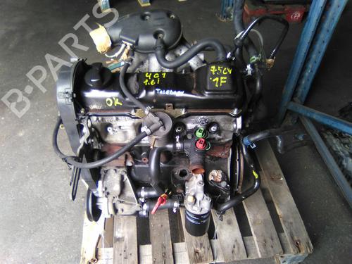 Used Engine Engine SEAT TOLEDO I (1L2) 1.6 i (73 hp) 19851258 19851258