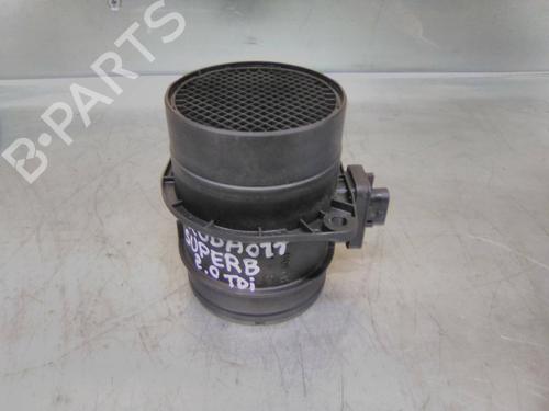 Used Mass air flow sensor Mass air flow sensor SKODA SUPERB II Estate (3T5) 2.0 TDI (140 hp) 19854844 19854844
