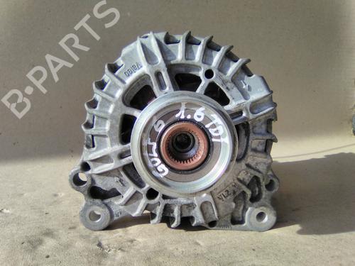 Used Alternator Alternator VW GOLF VI (5K1) 1.6 TDI (90 hp) 19854916 19854916